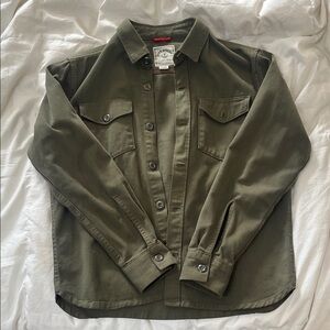 Iron & Resin Olive Long Sleeve Shirt